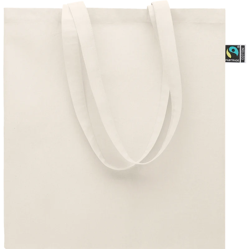 Fairtrade Shopping Bag with Gusset (180gr/m²)
