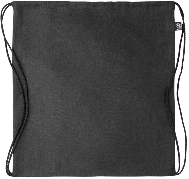 Premium large hemp drawstring bag