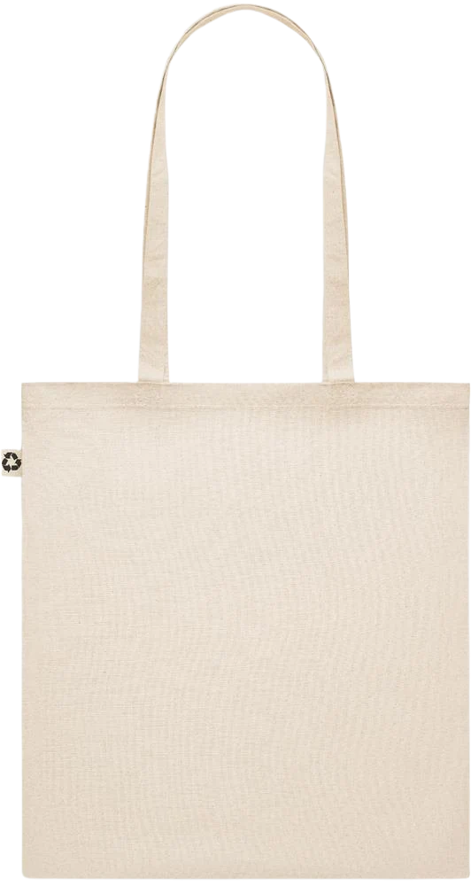 Recycled cotton shopping bag