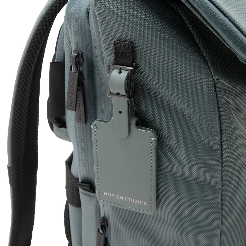 Midtown Flaptop Backpack / Pine Green / Recycled Nylon