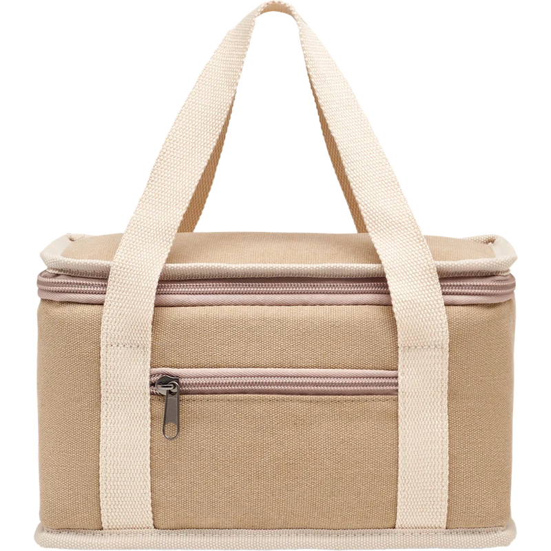 6 Can Cooler Bag in Canvas
