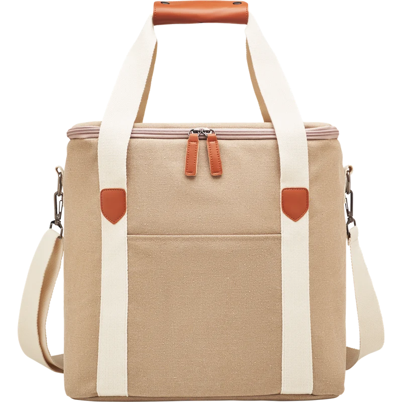 Large Cooler Bag in Canvas