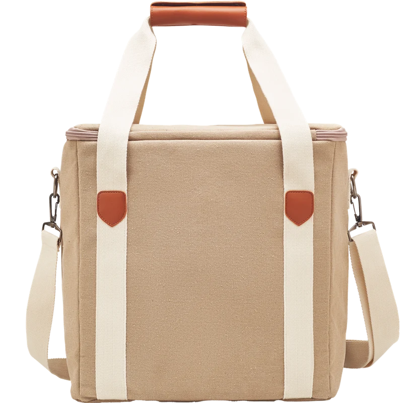 Large Cooler Bag in Canvas
