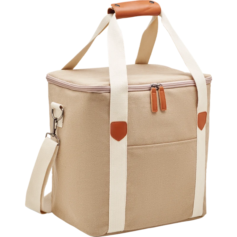 Large Cooler Bag in Canvas