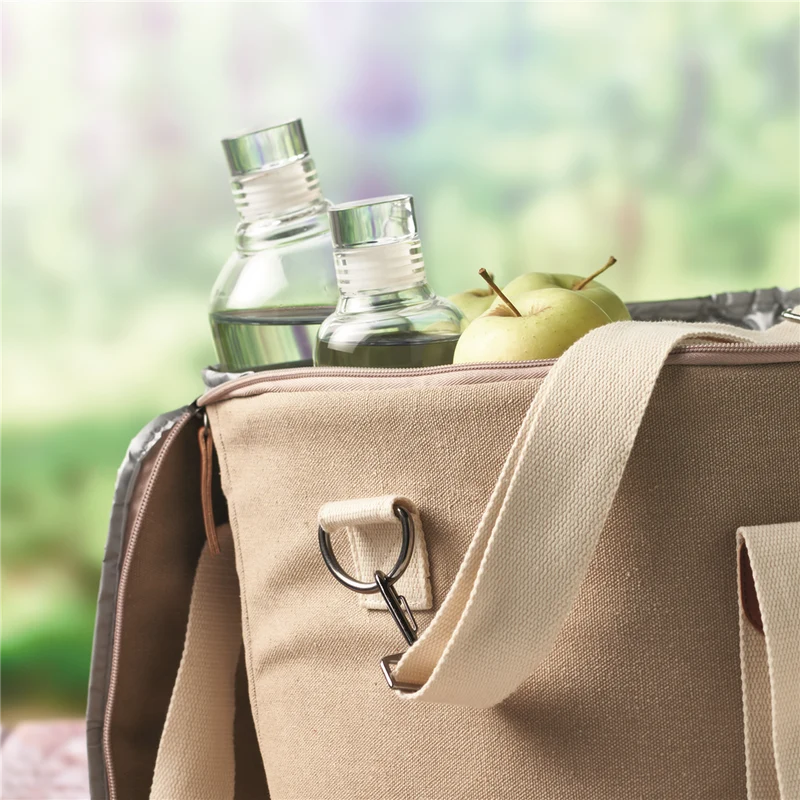Large Cooler Bag in Canvas