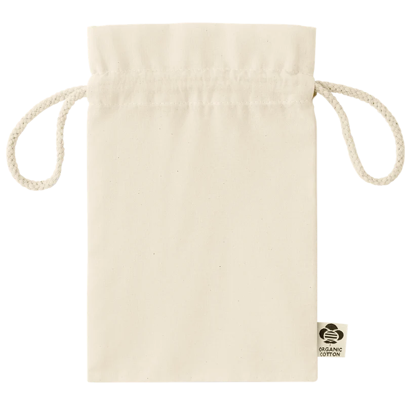 Small Organic Cotton Gift Bag