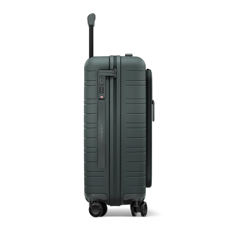 M5 / Pine Green / Premium Multi Shell / Cabin Size with Front Pocket / Pro
