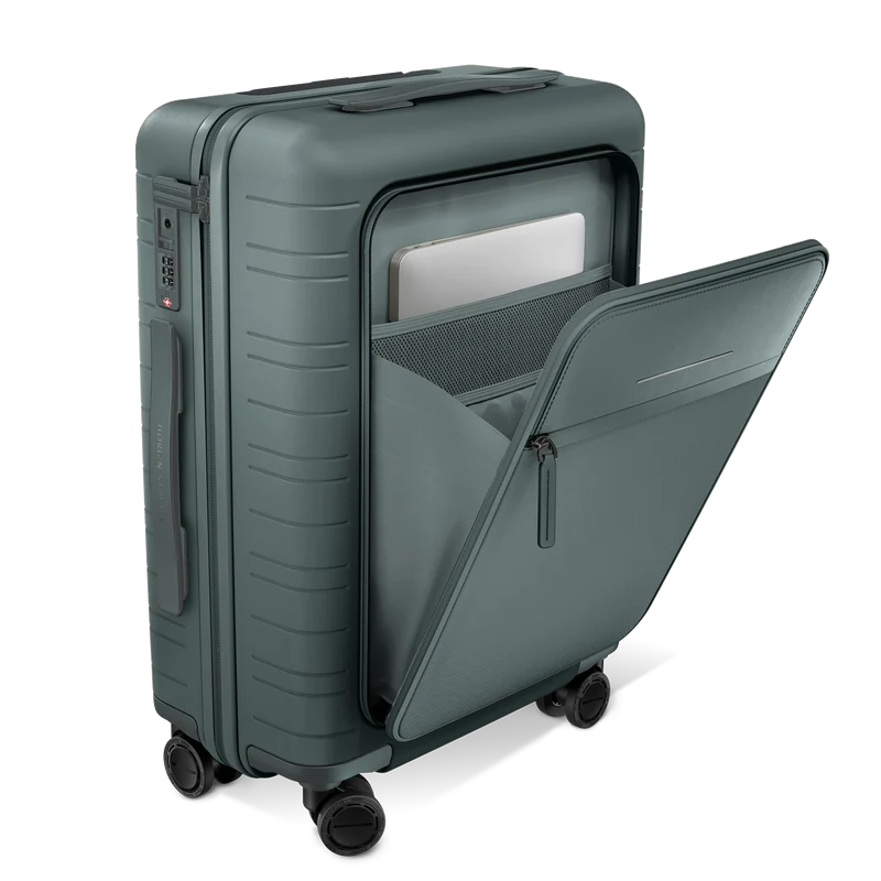 M5 / Pine Green / Premium Multi Shell / Cabin Size with Front Pocket / Pro