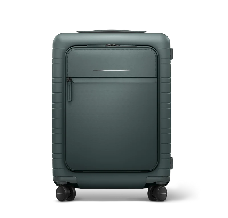 M5 Essential / Pine Green / Premium Multi Shell / Cabin Size with Front Pocket / Essential