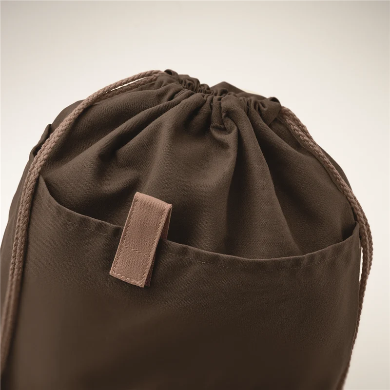 Recycled Cotton Drawstring Bag