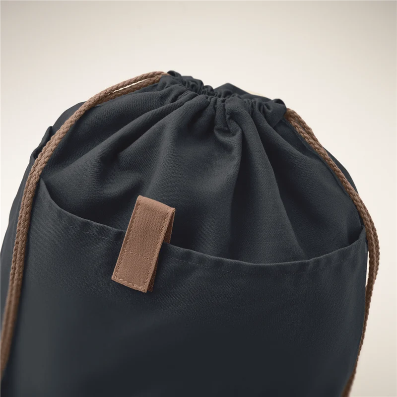 Recycled Cotton Drawstring Bag