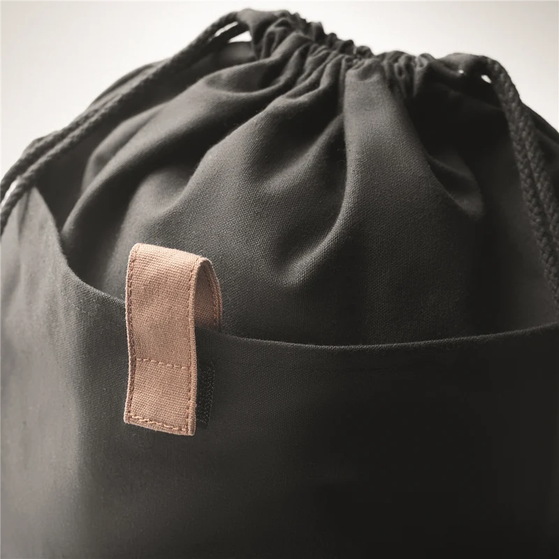 Recycled Cotton Drawstring Bag