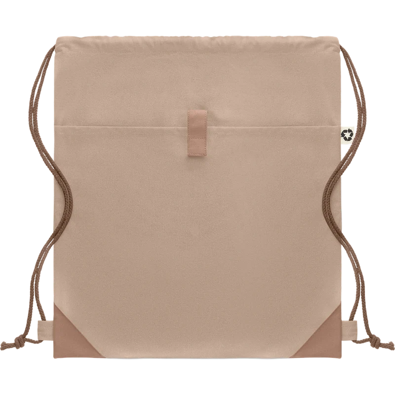 Recycled Cotton Drawstring Bag