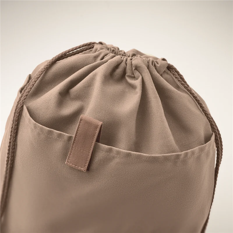 Recycled Cotton Drawstring Bag