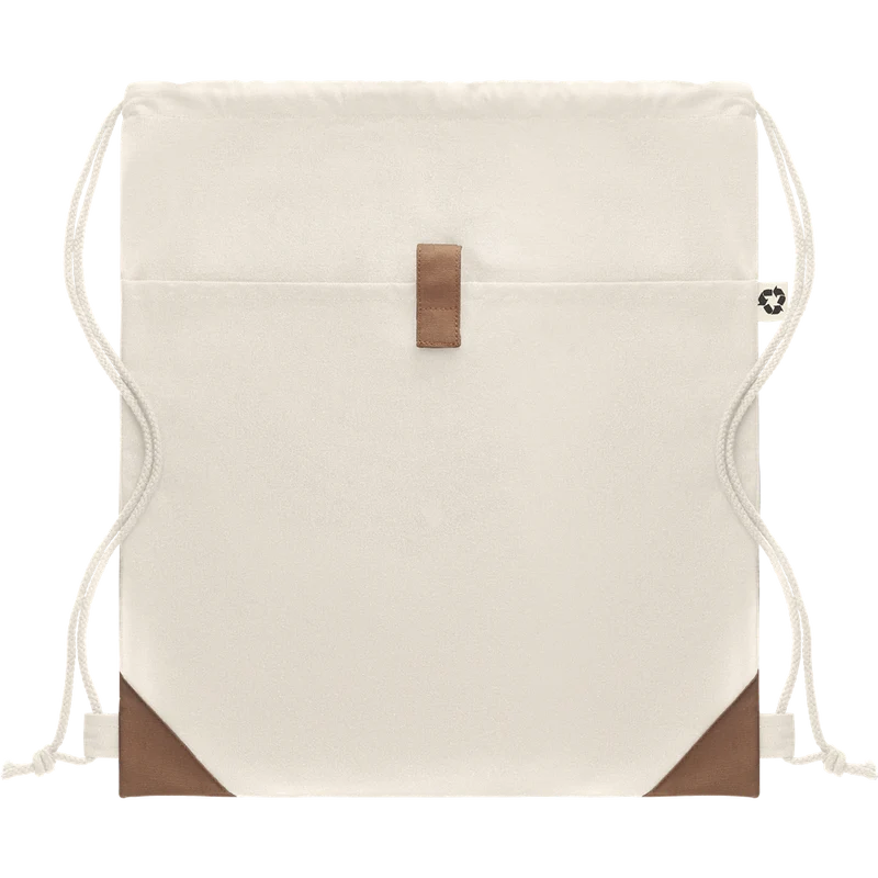 Recycled Cotton Drawstring Bag