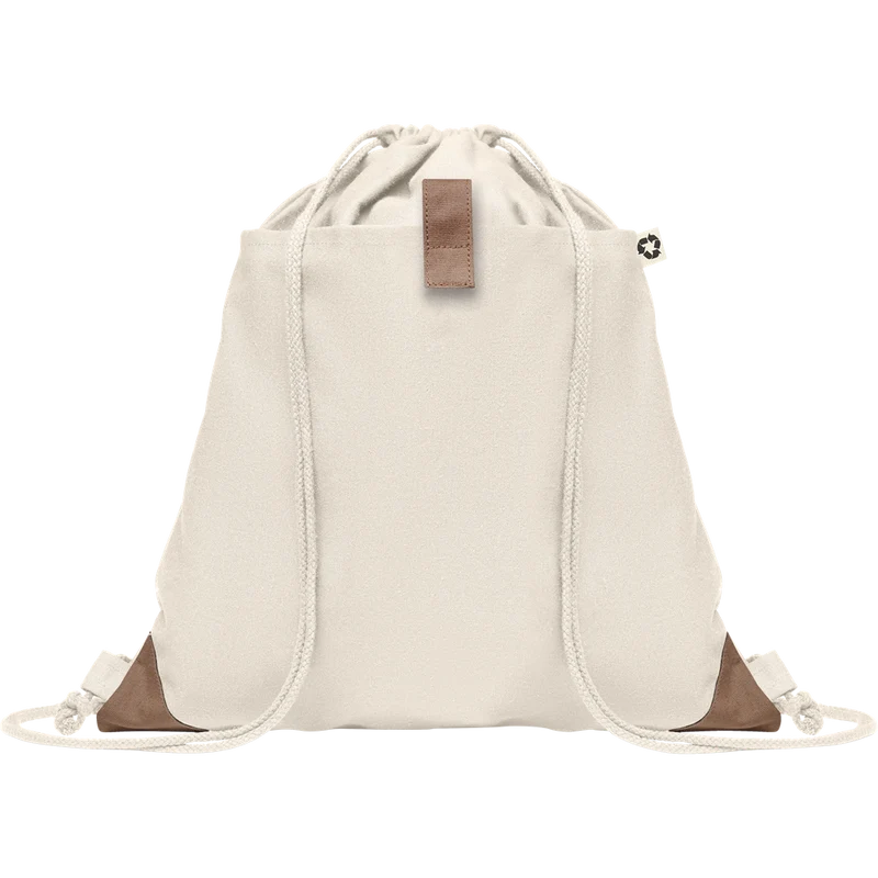 Recycled Cotton Drawstring Bag