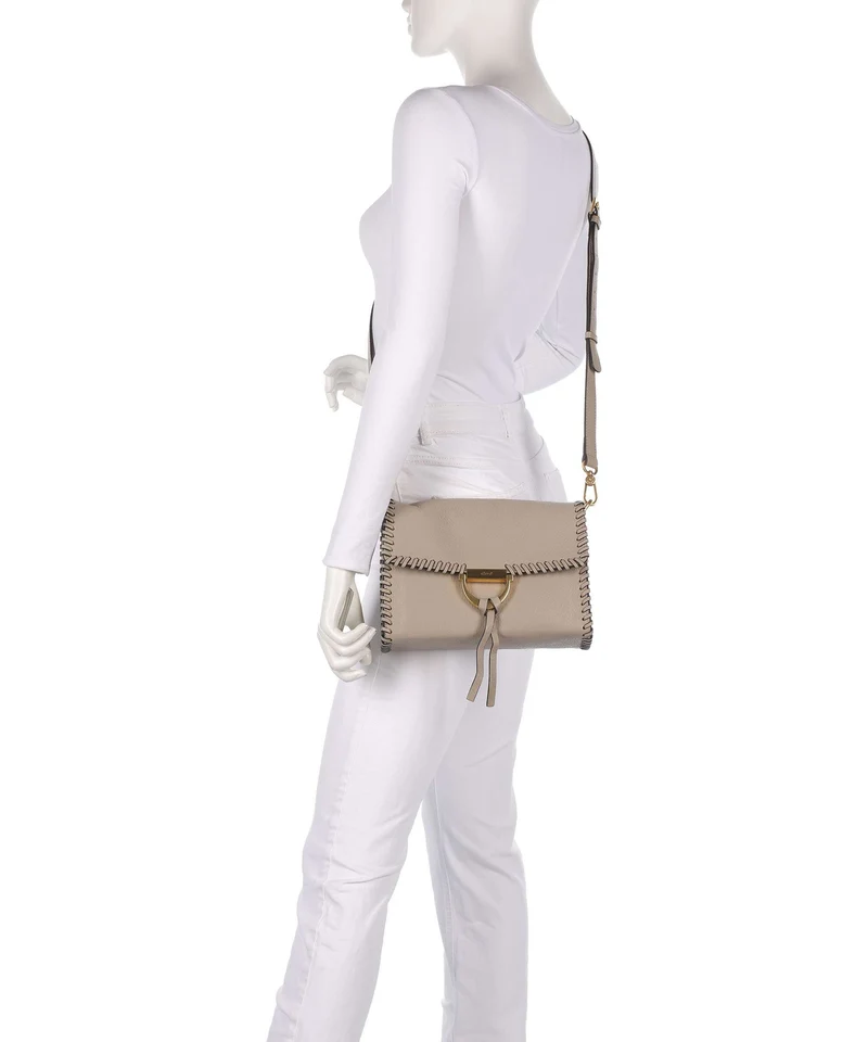 Abro Dalia Temi Stitch Schultertasche siena