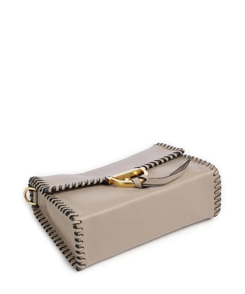 Abro Dalia Temi Stitch Schultertasche siena