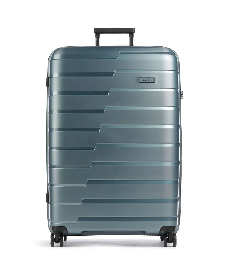 Travelite Air Base 4-Rollen Trolley eisblau
