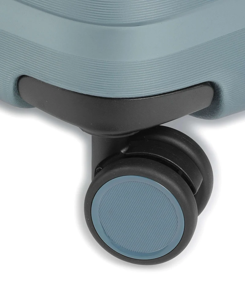 Travelite Air Base 4-Rollen Trolley eisblau