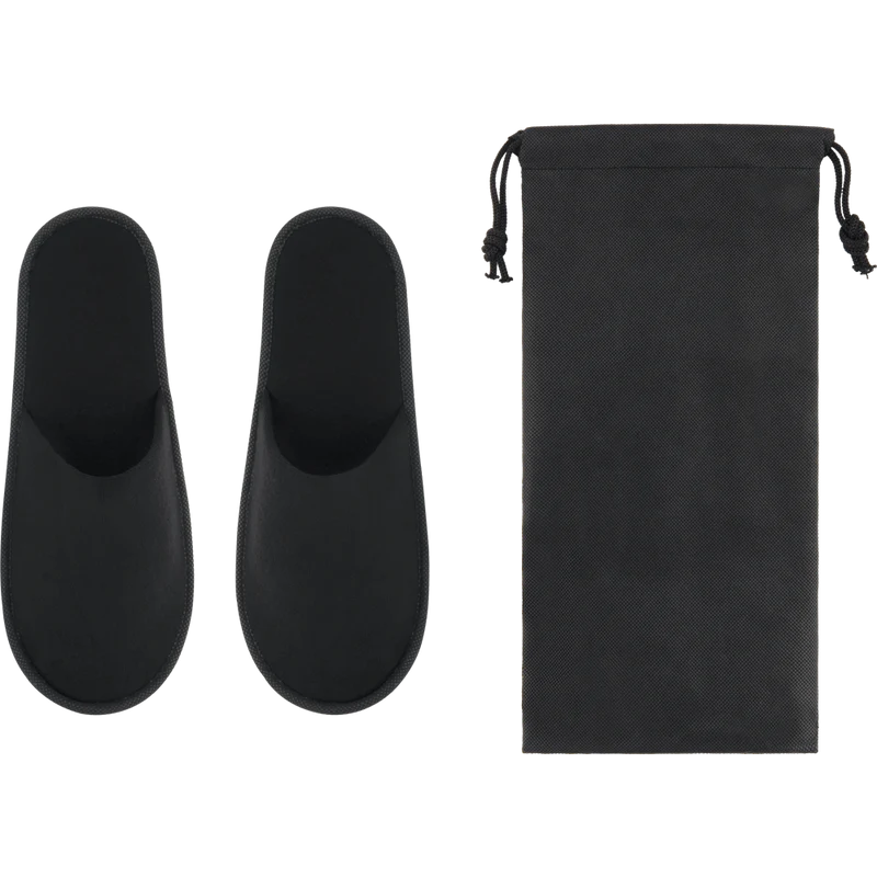 Hotel Slippers in Pouch