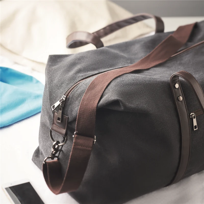 Weekend Bag in Canvas (450gr/m²)