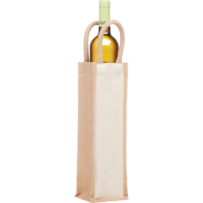 Wine Gift Bag in Jute