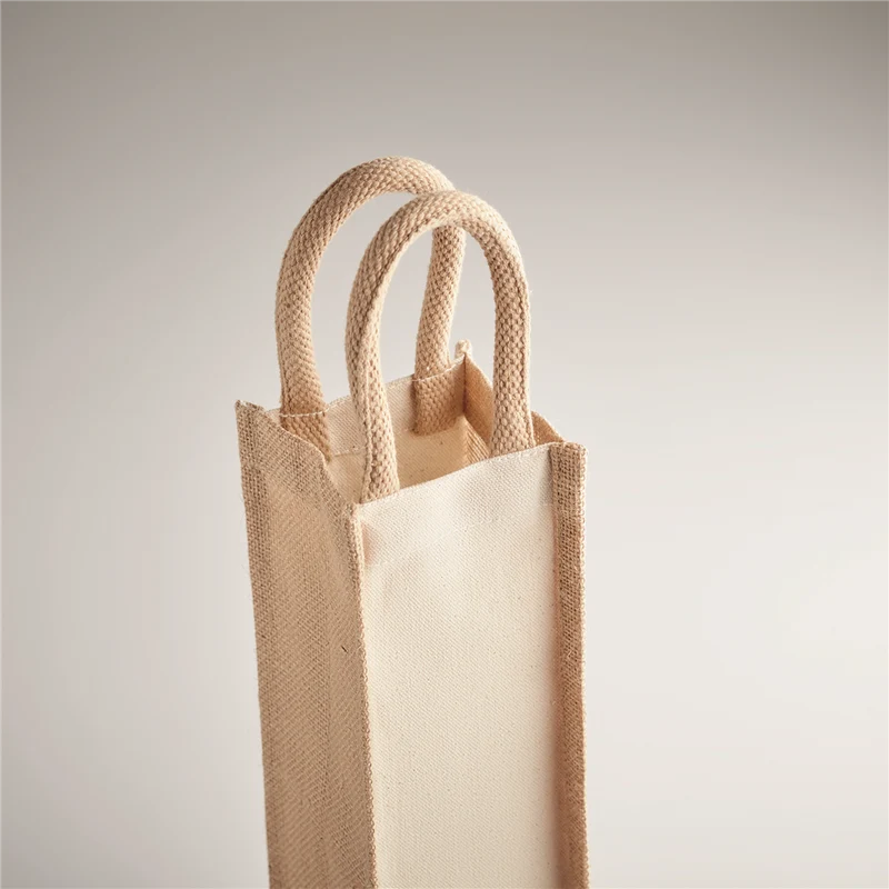 Wine Gift Bag in Jute