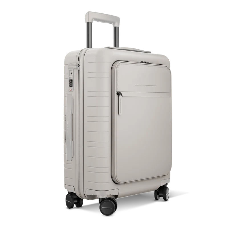 M5 Essential / Sand Grey / Premium Multi Shell / Cabin Size with Front Pocket / Essential
