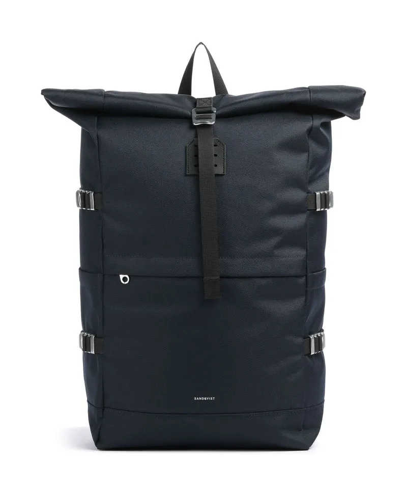 Sandqvist Icon L Rolltop Rucksack navy