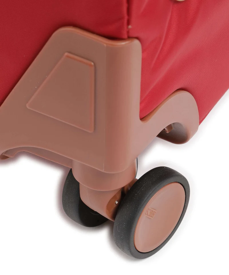 Brics X-Collection 4-Rollen Trolley rot