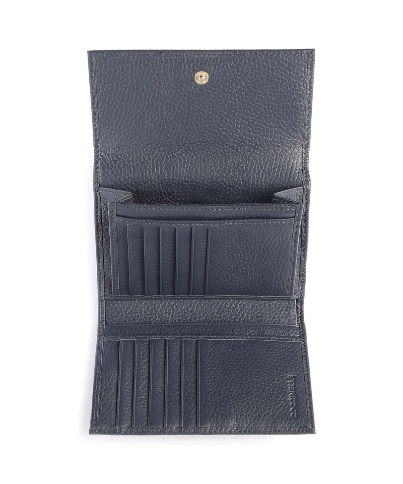 Coccinelle Metallic Soft Geldbörse midnight blue