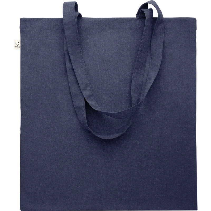Recycled Cotton Shopping Bag (Black)
