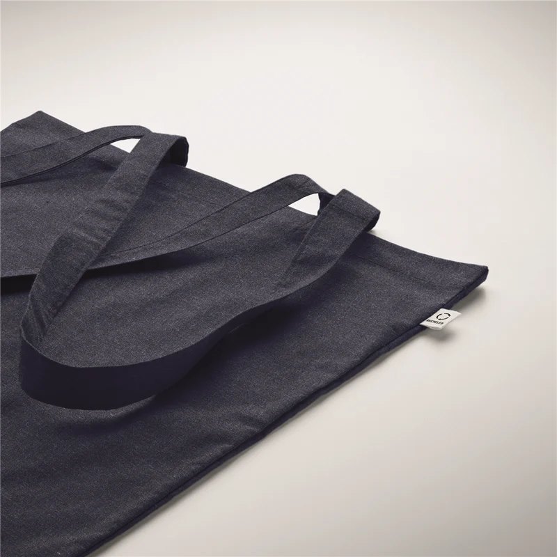 Recycled Cotton Shopping Bag (Black)