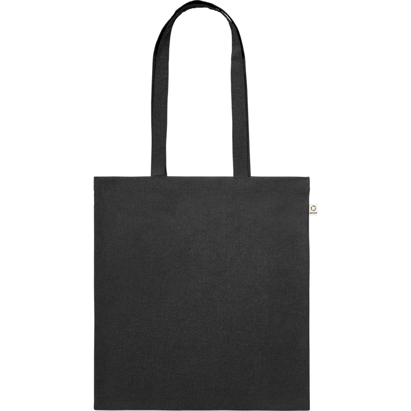 Recycled Cotton Shopping Bag (Black)