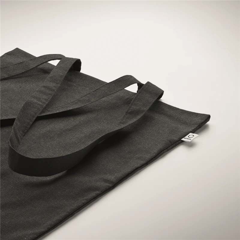 Recycled Cotton Shopping Bag (Black)