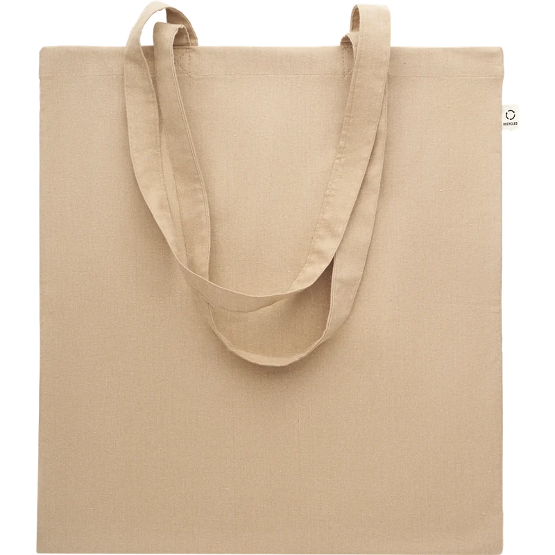 Recycled Cotton Shopping Bag (Black)