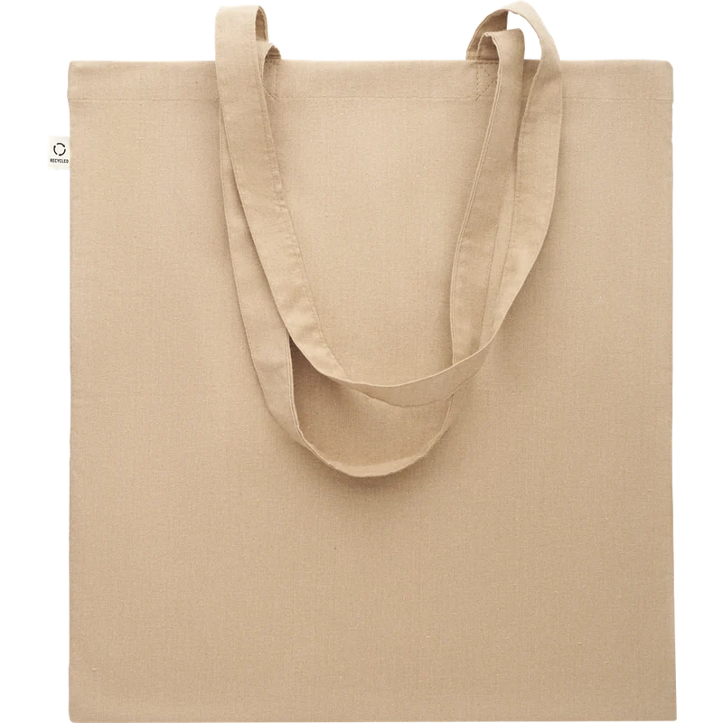 Recycled Cotton Shopping Bag (Black)
