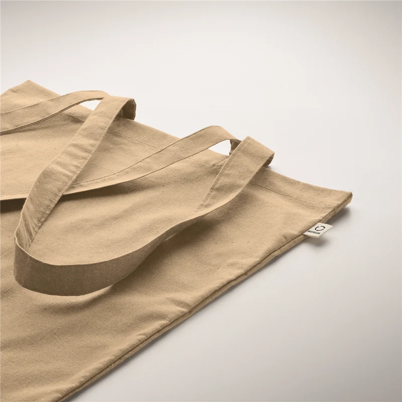 Recycled Cotton Shopping Bag (Black)