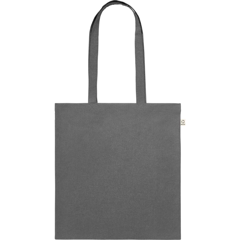 Recycled Cotton Shopping Bag (Black)
