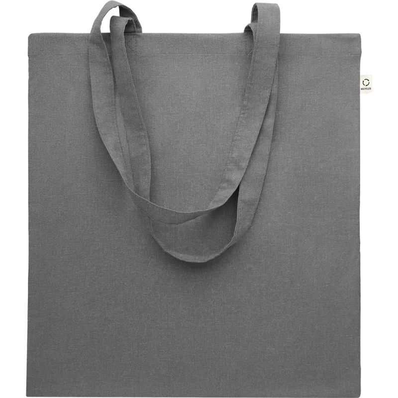 Recycled Cotton Shopping Bag (Black)