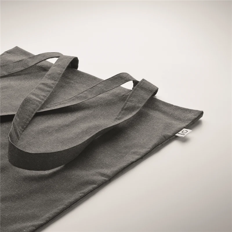 Recycled Cotton Shopping Bag (Black)