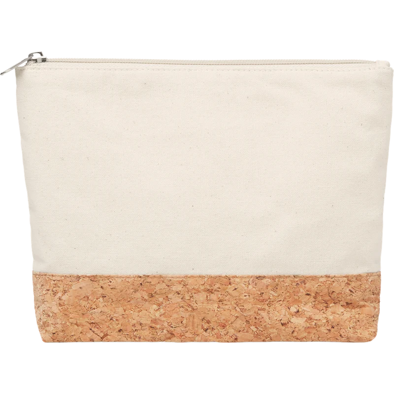 Cork & Cotton Cosmetic Bag