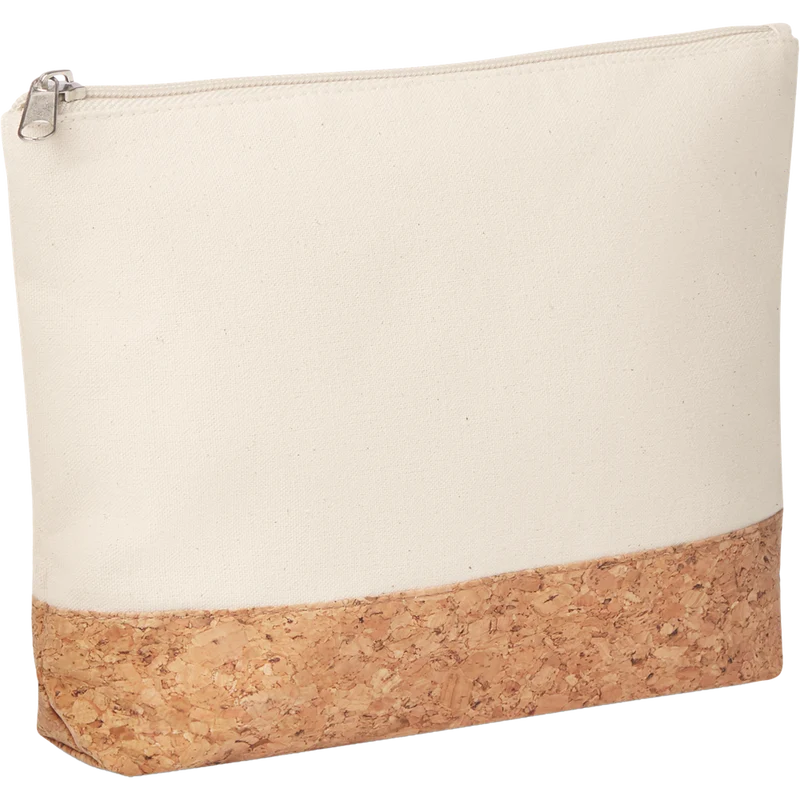 Cork & Cotton Cosmetic Bag