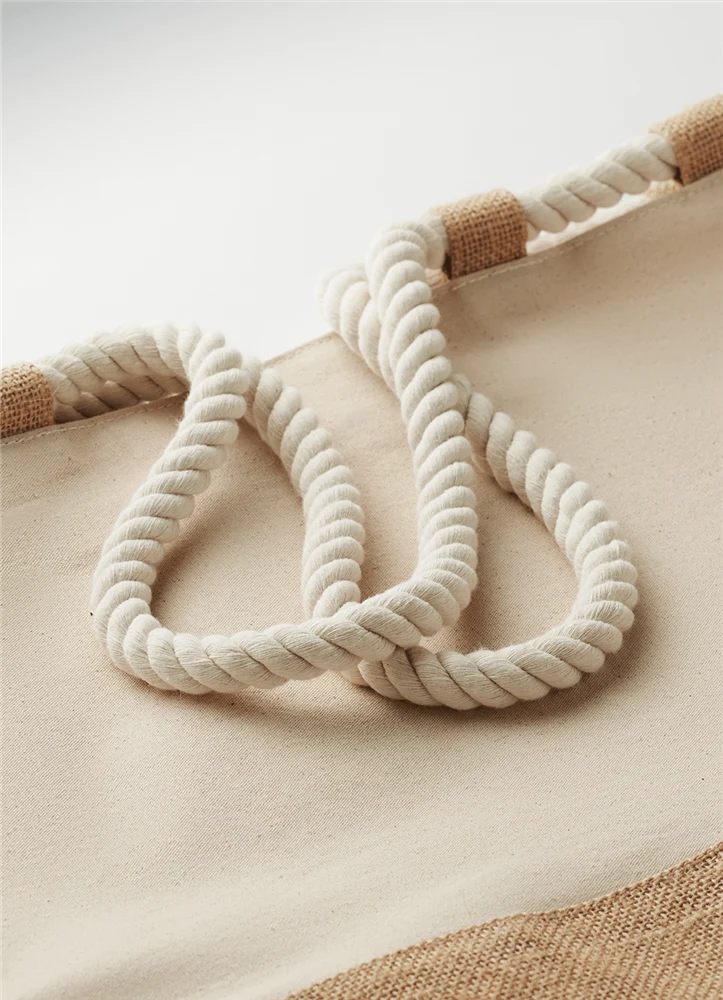 Canvas beach bag