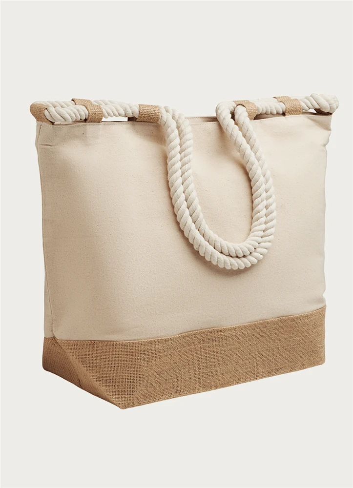 Canvas beach bag