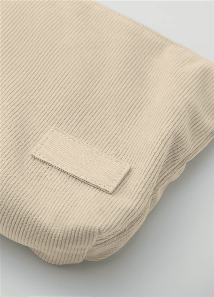 Corduroy Cosmetic Bag