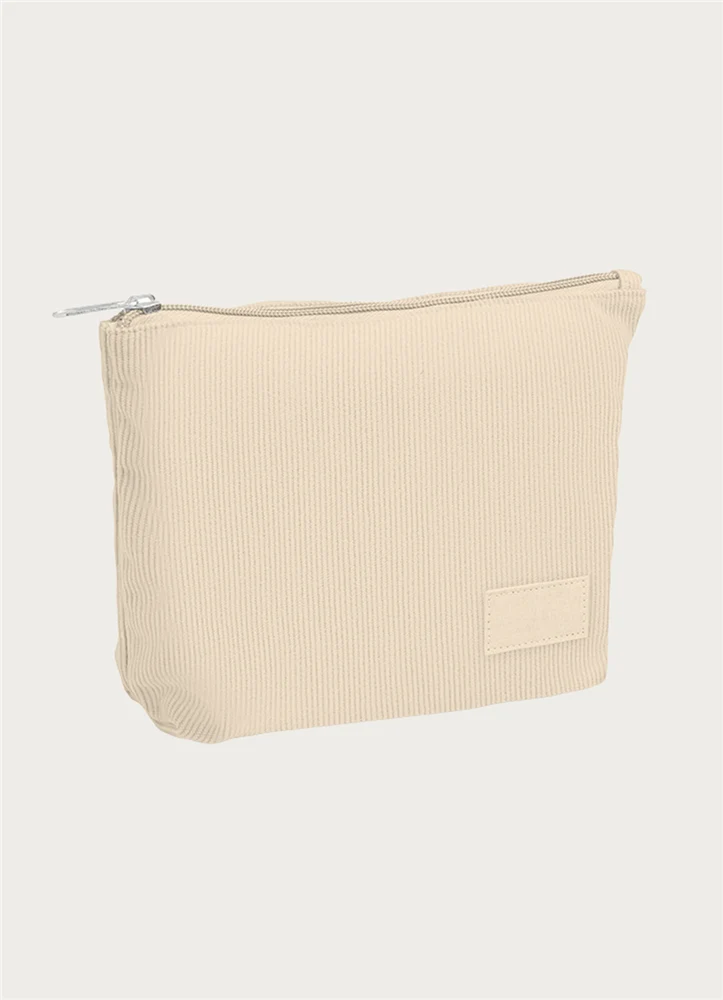 Corduroy Cosmetic Bag