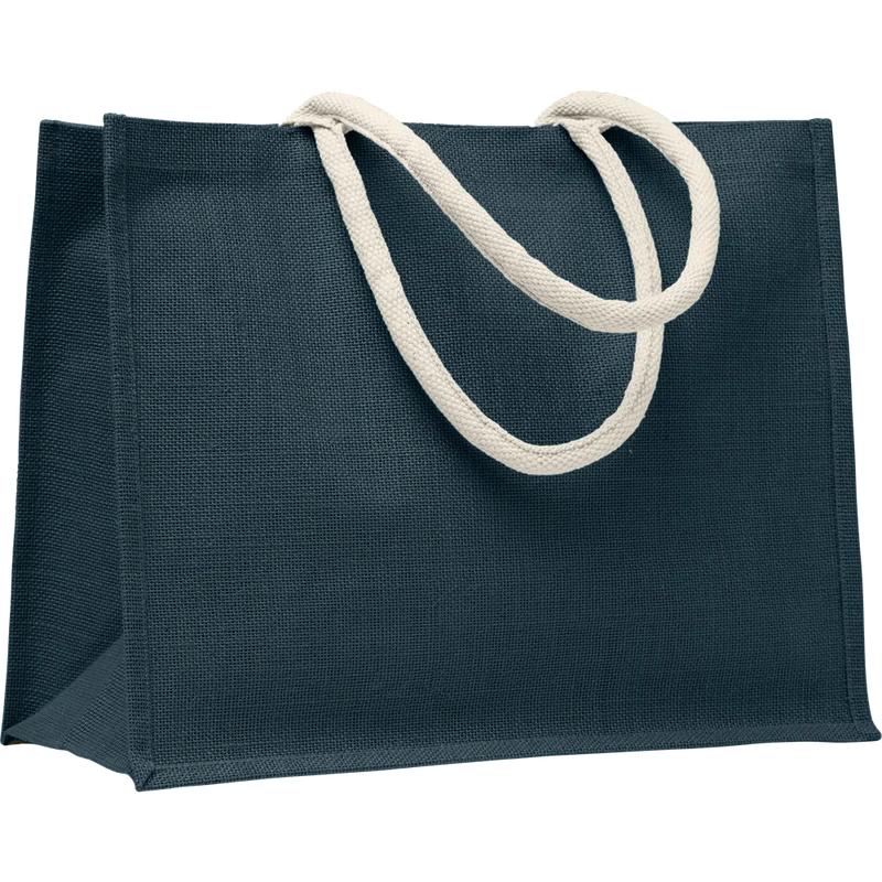 Jute Bag with Cotton Handle
