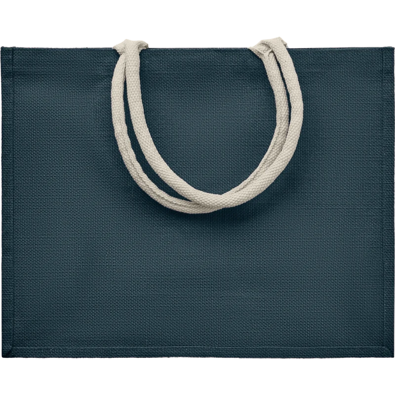 Jute Bag with Cotton Handle